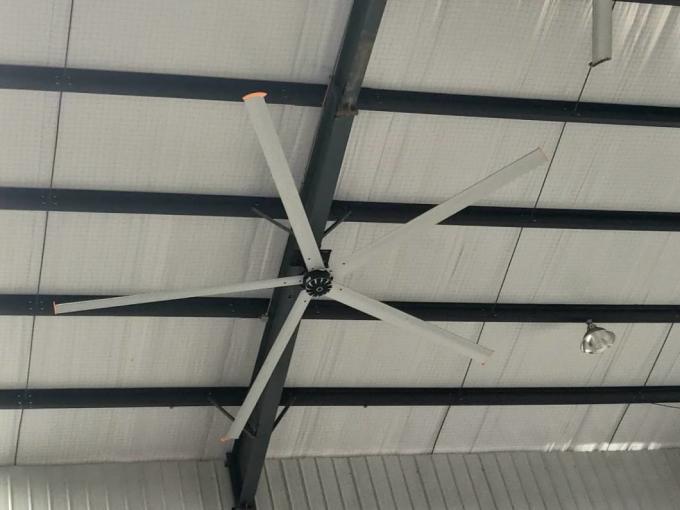 Cubiertas de fan grandes de techo de la ventilación 1000 metros cuadrados que refrescan área